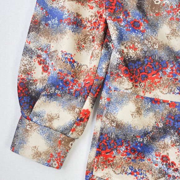 Vintage 1970s Floral Blouse - Picture 4 of 4